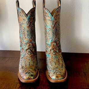 Corral cowboy boots. Size 8.5M. NWOT